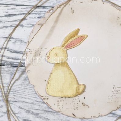 Gummiapan Dies - Stitched Rabbit