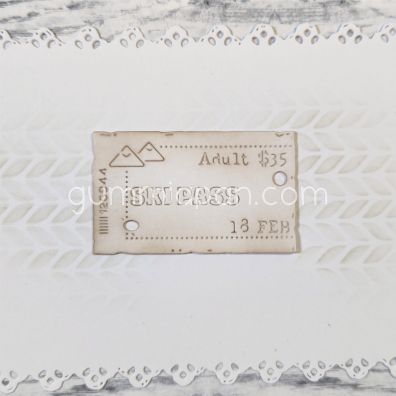 Gummiapan Dies - Ski Pass