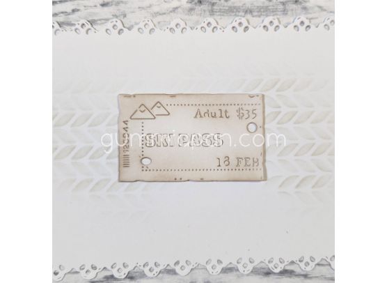 Gummiapan Dies - Ski Pass