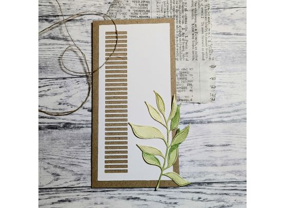 Gummiapan Dies - GA Slimline with Thin Rectangles