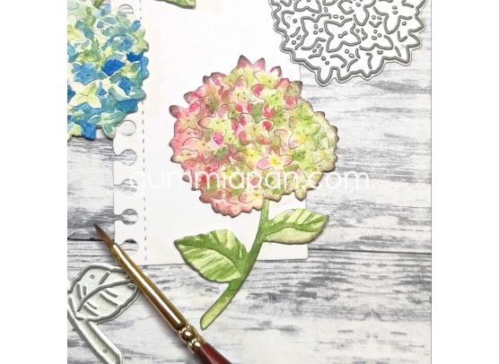 Gummiapan Dies - Hydrangea