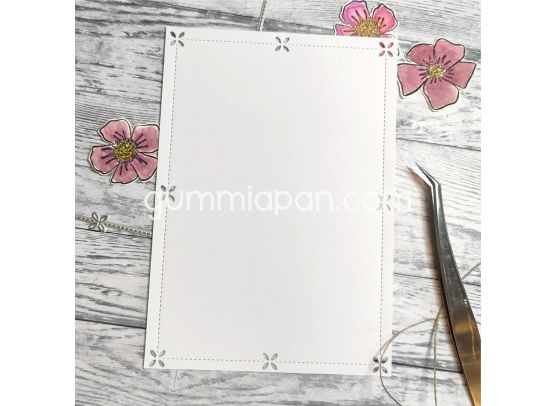Gummiapan Dies - Frame With Petals