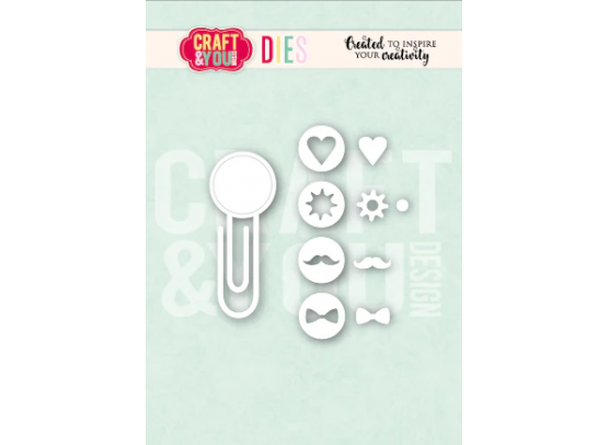 Craft & You - Dies - Clip Set 1 by Magda