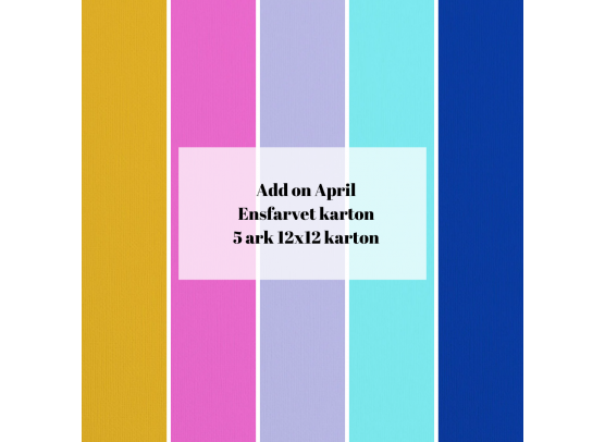 Add on April - Karton