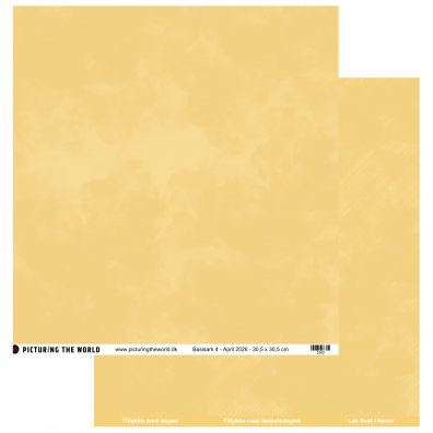 Add on April - PTW Design - Basisark 4 - April 2026 - sælges kun til kitklubmedlemmer