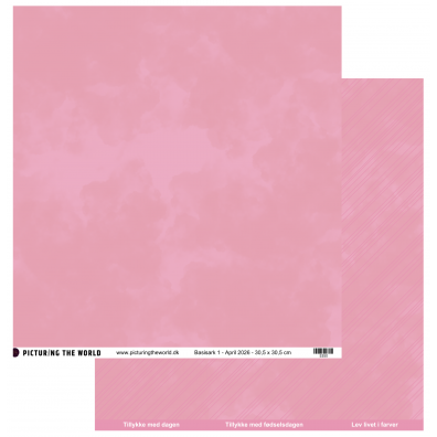 Add on April - PTW Design - Basisark 1 - April 2026 - sælges kun til kitklubmedlemmer