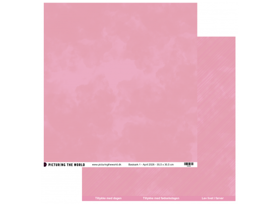 Add on April - PTW Design - Basisark 1 - April 2026 - sælges kun til kitklubmedlemmer