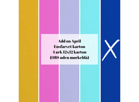 Add on April - Karton