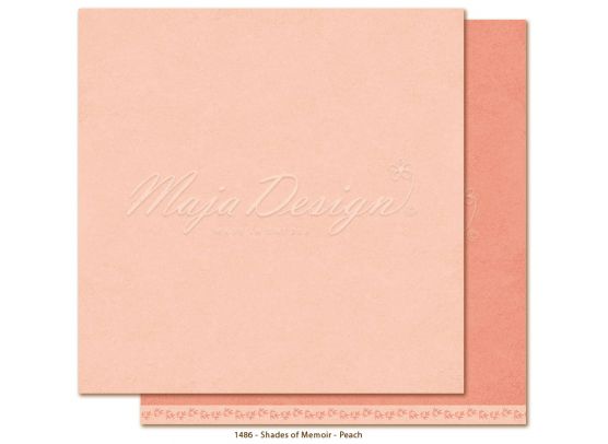 Monochromes - Shades of Memoir - Peach 12x12 papir fra Maja Design