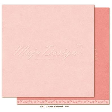 Monochromes - Shades of Memoir - Pink 12x12 papir fra Maja Design