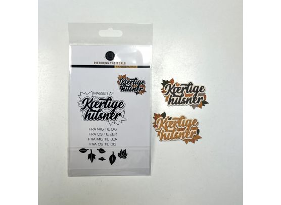 PTW Design Dies - Kærlige Hilsner