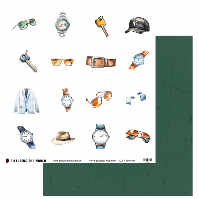 PTW Design - Maskuline Klippeark - Herre Gadgets 12x12 Klippeark