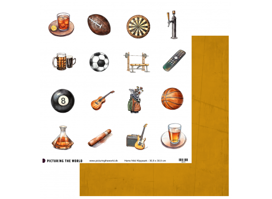 PTW Design - Maskuline Klippeark - Herre Fritid 12x12 Klippeark