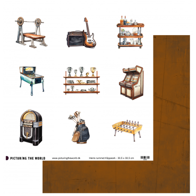 PTW Design - Maskuline Klippeark - Herre Rummet 12x12 Klippeark