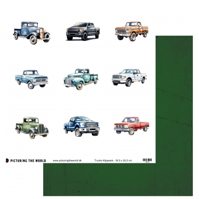 PTW Design - Maskuline Klippeark - Trucks 12x12 Klippeark