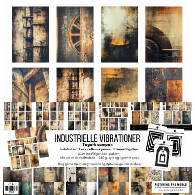 PTW Design - Industrielle Vibrationer - Klippeark Sampak - 7 ark