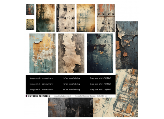 PTW Design - Industrielle Vibrationer - Klippeark Sampak - 7 ark