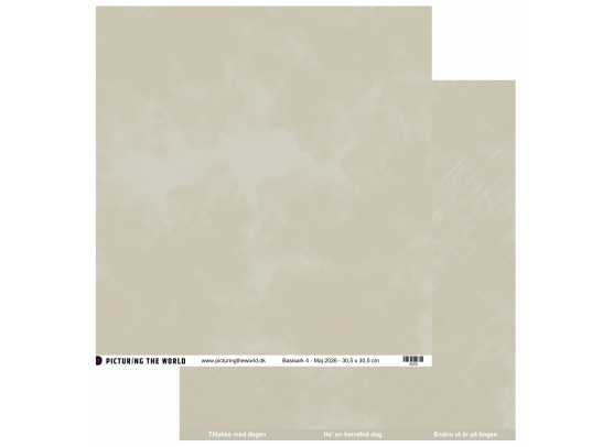 Add on Maj - PTW Design - Basisark 4 - Maj 2026 - sælges kun til kitklubmedlemmer