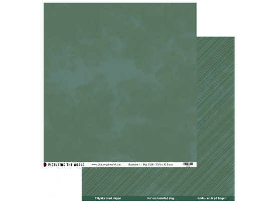 Add on Maj - PTW Design - Basisark 1 - Maj 2026 - sælges kun til kitklubmedlemmer