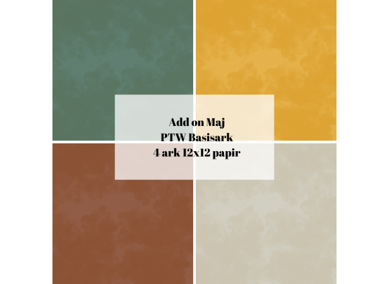 Add on Maj - PTW Design - Maj Basis sampak - sælges kun til kitklubmedlemmer