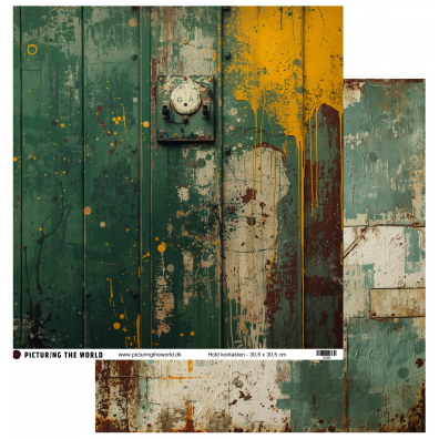 Add on Maj - EKSTRA PTW Design - Hold Kontakten 12x12 mønsterpapir - sælges kun til kitklubmedlemmer