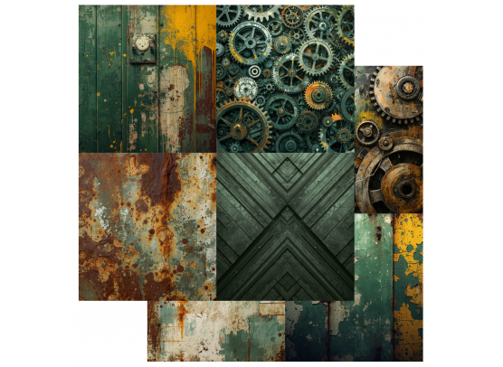 Add on Maj - PTW Design - 6x6 Maj Kit 2026 Papirsampak - 6 ark 12x12 - Sælges kun til kitklubmedlemmer