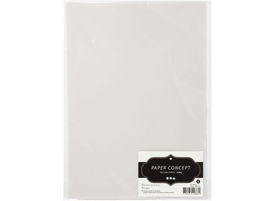 Vellum hvidt A4 - 10 ark