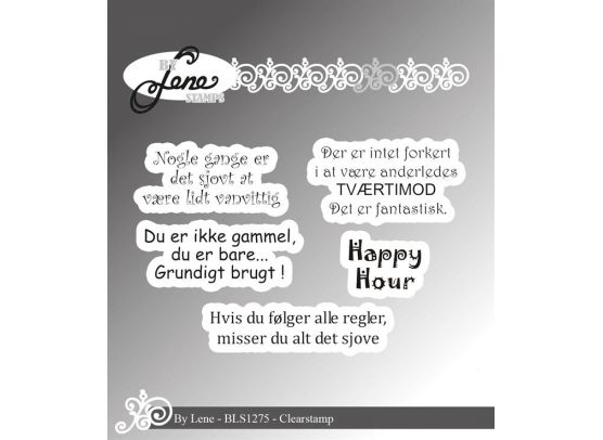 By Lene Clearstamp - Danske Tekster