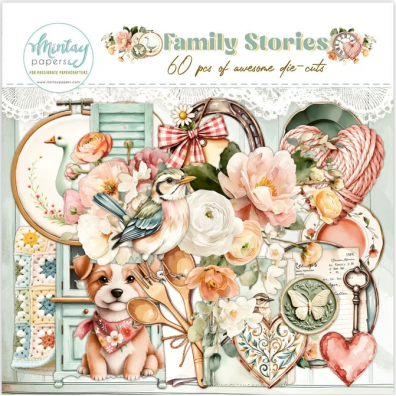 Mintay Papers - Family Stories Paper Die-Cuts