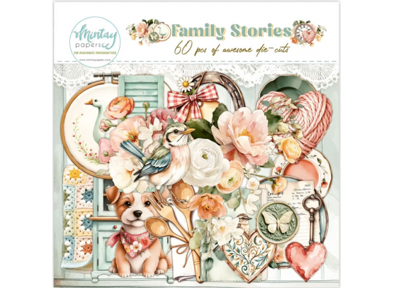 Mintay Papers - Family Stories Paper Die-Cuts