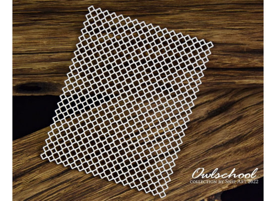 Snipart Chipboard - Owlschool - Openwork Background