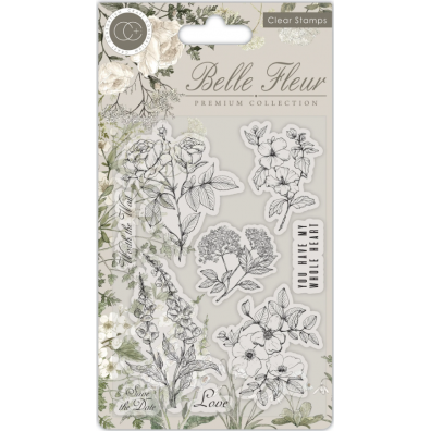 Craft Consortium Photopolymer Stamp - Belle Fleur Premium Collection