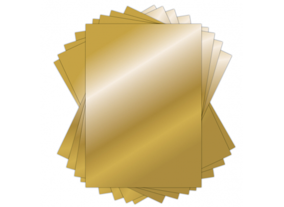Craft Consortium -The Essential Mirror Card - A4 10 stk. - Gold
