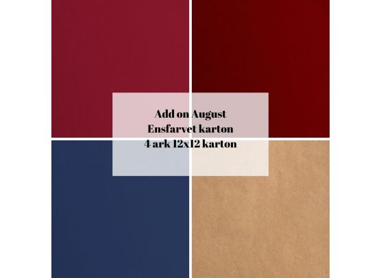 Add on August - Karton
