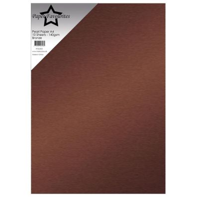 Add on September - EKSTRA Paper Favourites - Pearl Paper A4 - 140 gsm - Bronze