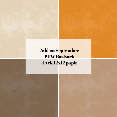 Add on September - PTW Design - September Basis sampak - sælges kun til kitklubmedlemmer