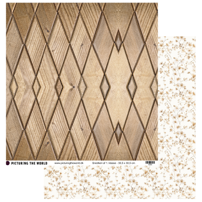 Add on September - EKSTRA PTW Design - Snedkeri af 1. Klasse 12x12 mønsterpapir - sælges kun til kitklubmedlemmer