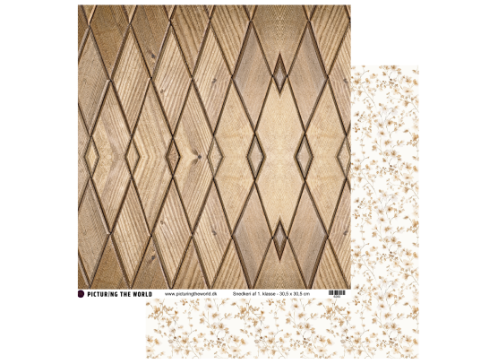 Add on September - EKSTRA PTW Design - Snedkeri af 1. Klasse 12x12 mønsterpapir - sælges kun til kitklubmedlemmer