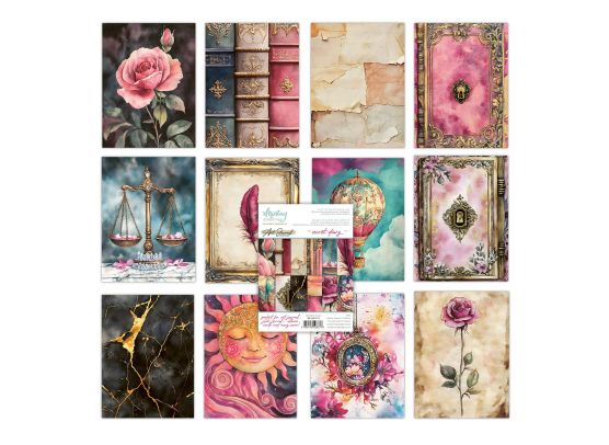 Mintay Papers - 6x8 Art Journal Essentials - Secret Diary