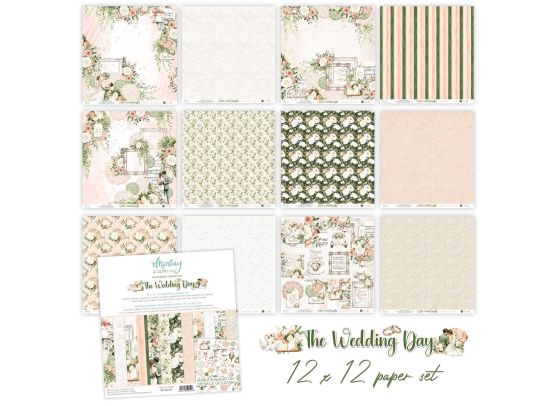 Mintay Papers - The Wedding Day - 12x12 Paper Set
