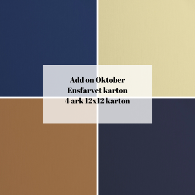 Add on Oktober - Karton