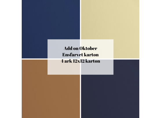 Add on Oktober - Karton