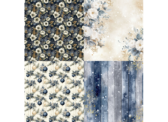 Add on Oktober - PTW Design - 6x6 Oktober Kit 2026 Papirsampak - 6 ark 12x12 - Sælges kun til kitklubmedlemmer