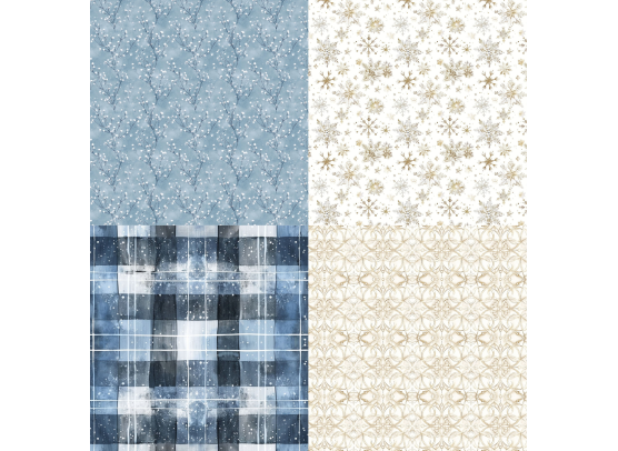 Add on Oktober - PTW Design - 6x6 Oktober Kit 2026 Papirsampak - 6 ark 12x12 - Sælges kun til kitklubmedlemmer