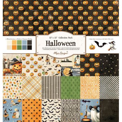 Halloween 12x12 Collection Pack fra Maja Design