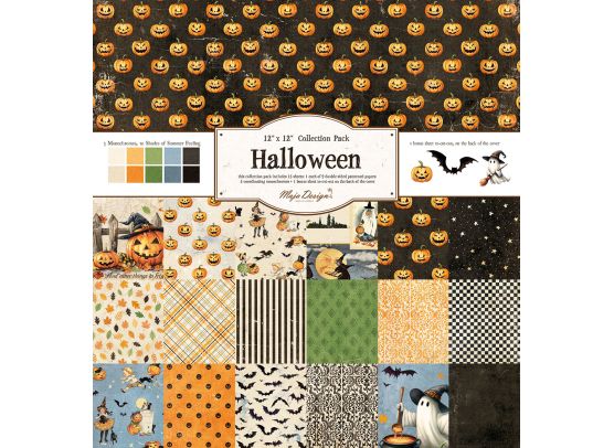 Halloween 12x12 Collection Pack fra Maja Design