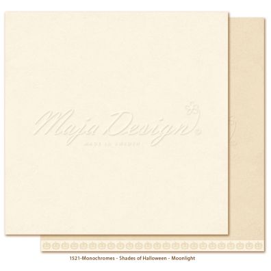 Monochromes - Shades of Halloween - Moonlight 12x12 papir fra Maja Design