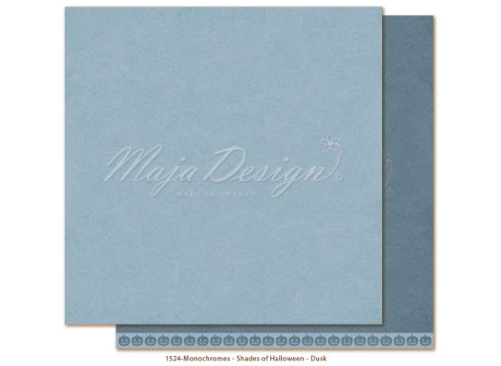 Monochromes - Shades of Halloween - Dusk 12x12 papir fra Maja Design