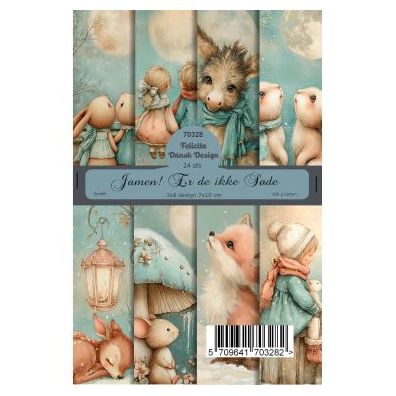 Felicita Design - A6 - Card - Jamen! Er De Ikke Søde - 24 stk.