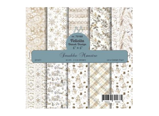 Felicita Design - 6x6 - Smukke Mønstre - 30 stk.